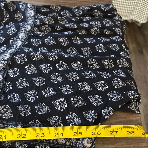 ❤️ Old Navy Black and White Long Sleeve Dress XL - Picture 8 of 12